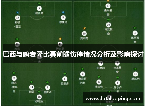 巴西与喀麦隆比赛前瞻伤停情况分析及影响探讨